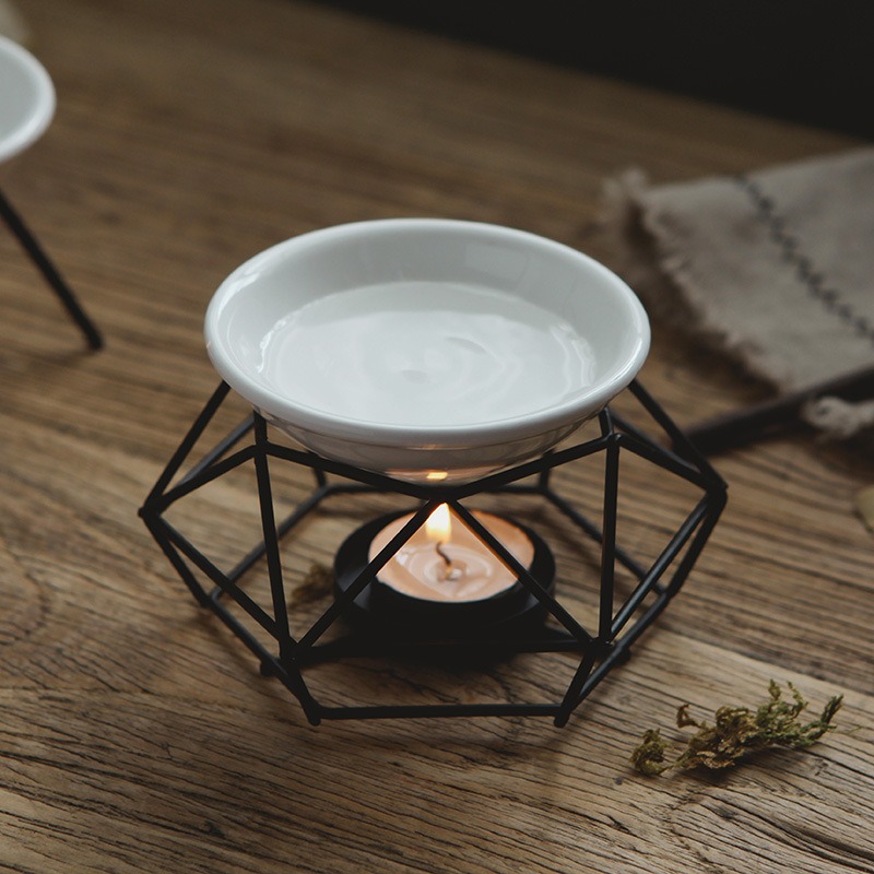 Wax Melt Burner - Essential Oil Burner Tealight Candle Holder