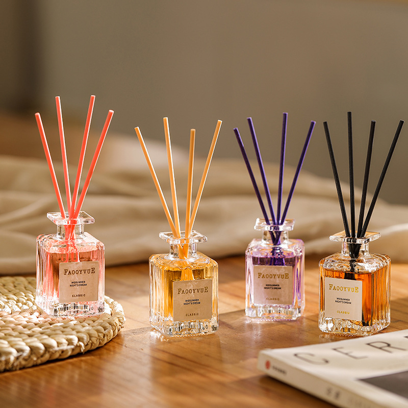Home Fragrance Premium - 50ml Flameless Reed Diffuser Aromatherapy Essential
