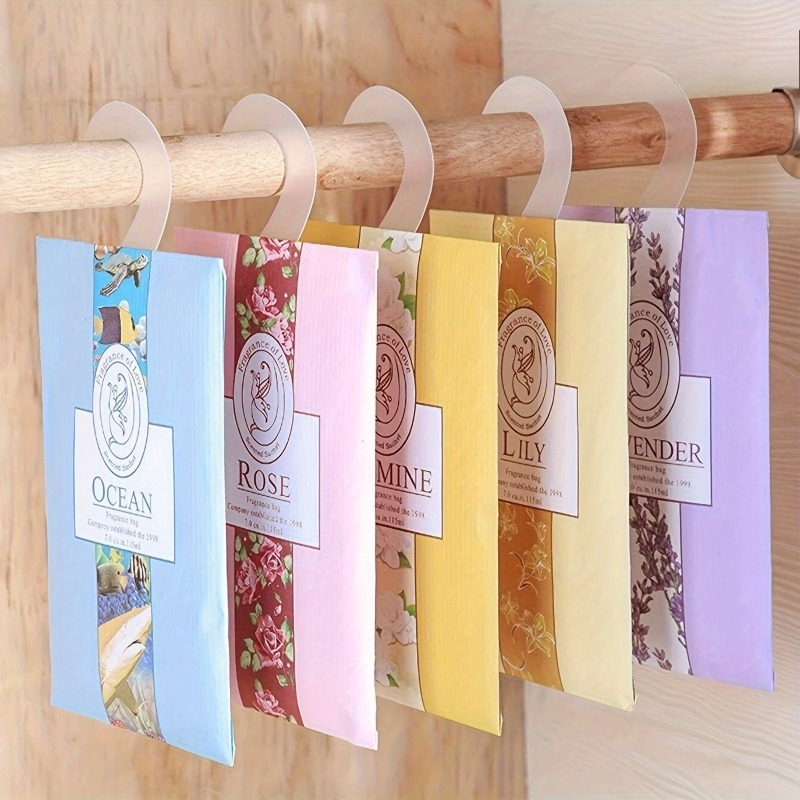 Home Fragrance That Lasts Long - 5pcs Wardrobe Sachet Home Bedroom Room