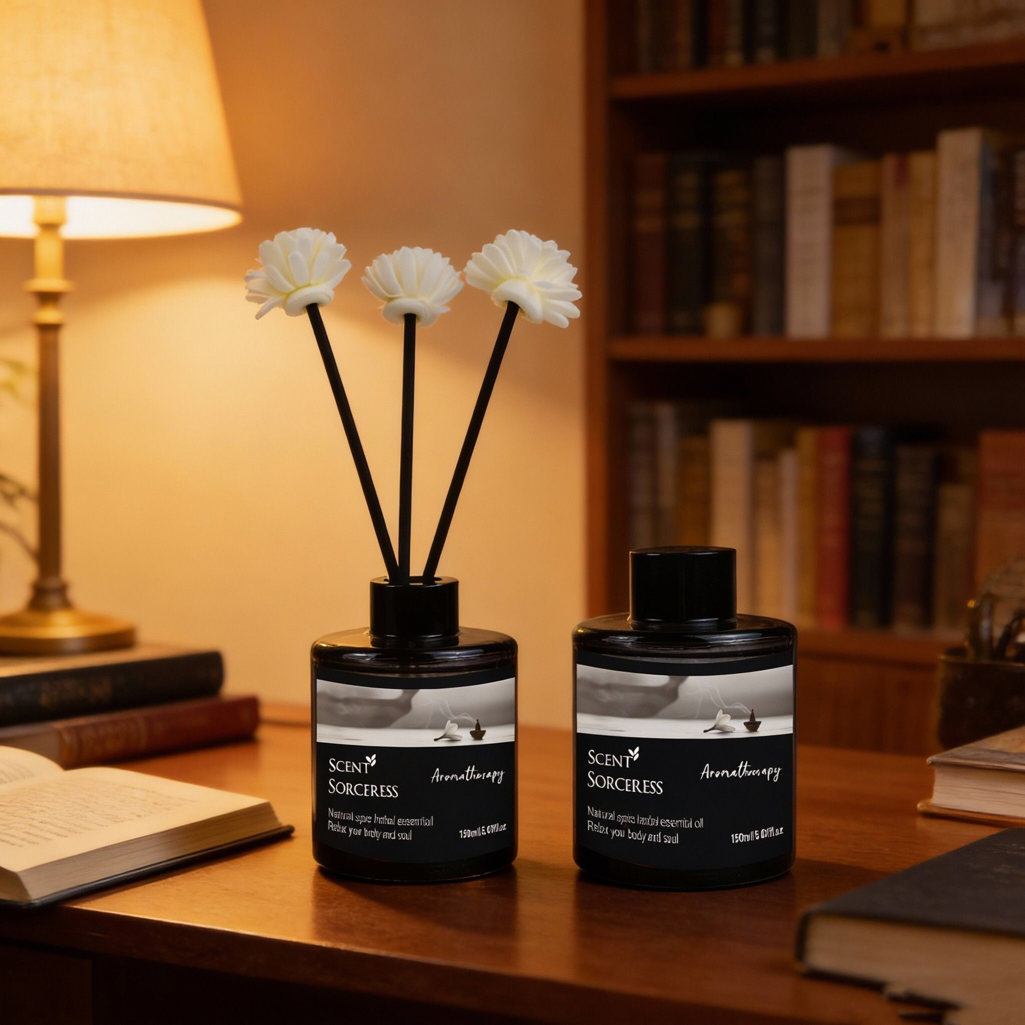 Home Fragrance Potpourri - 150ml Rattan Reed Diffuser Sets Fragrance