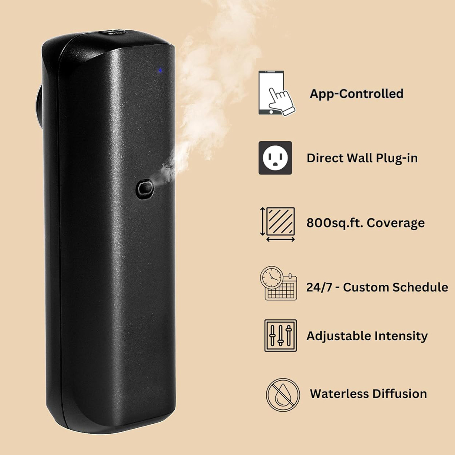 Home Fragrance Premium - Fragrance Diffuser Toilet Automatic Air Freshener