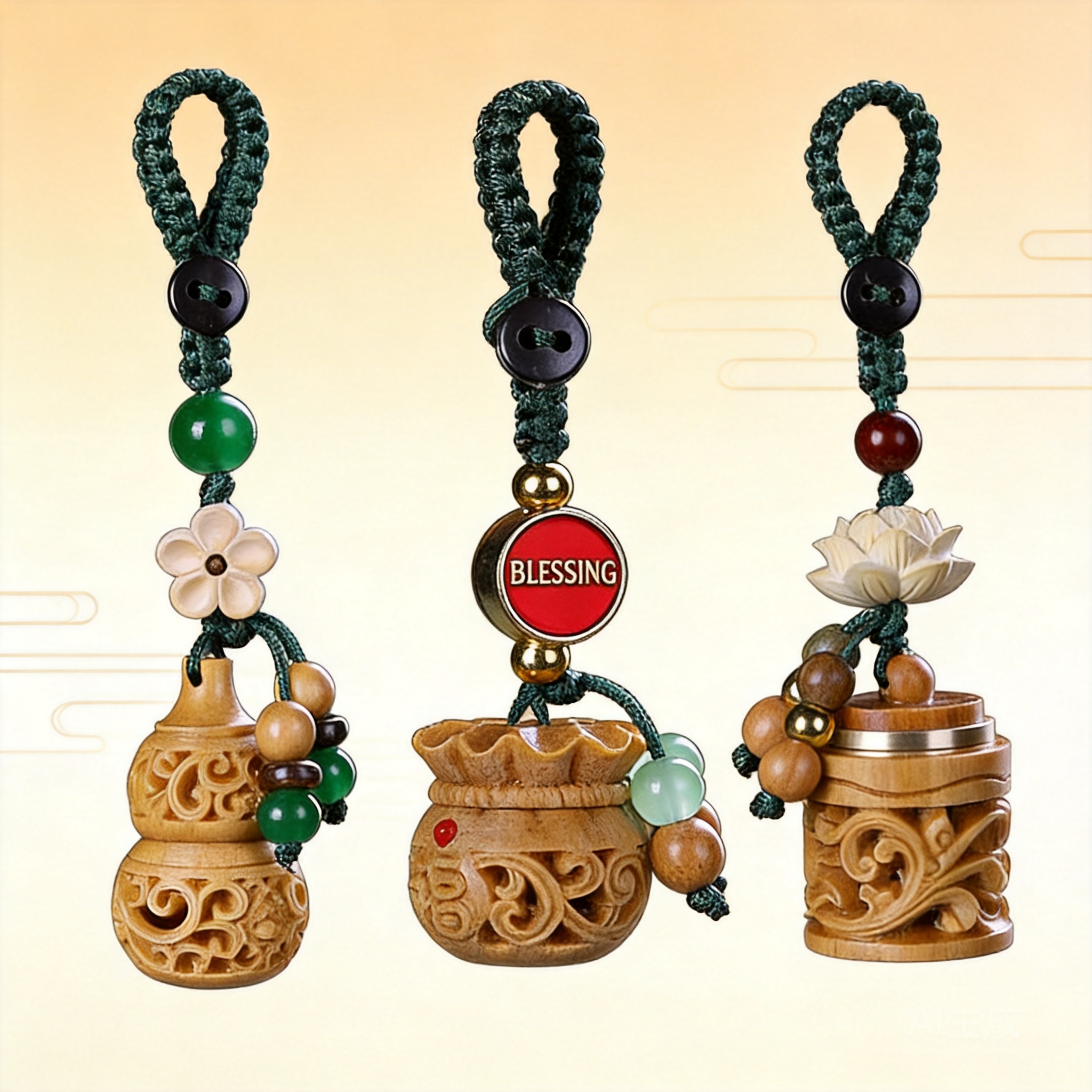 Wooden Hollow Carved Chinese S – Aroma Bead Sachet Bewertung und Preis