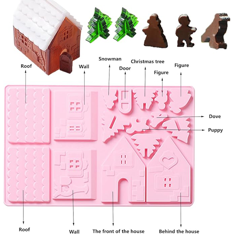 1PC Christmas House Building b – Home Fragrance Gingerbread Bewertung und Preis