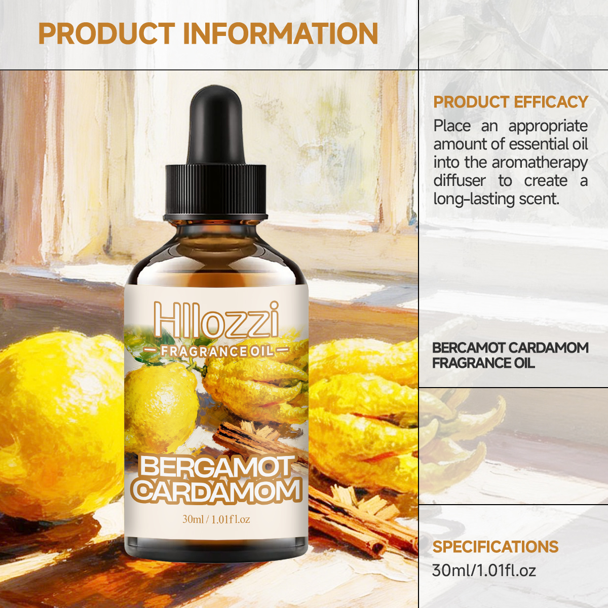 BERGAMOT CARDAMOM FRAGRANCE OI – Home Fragrance Units Bewertung und Preis