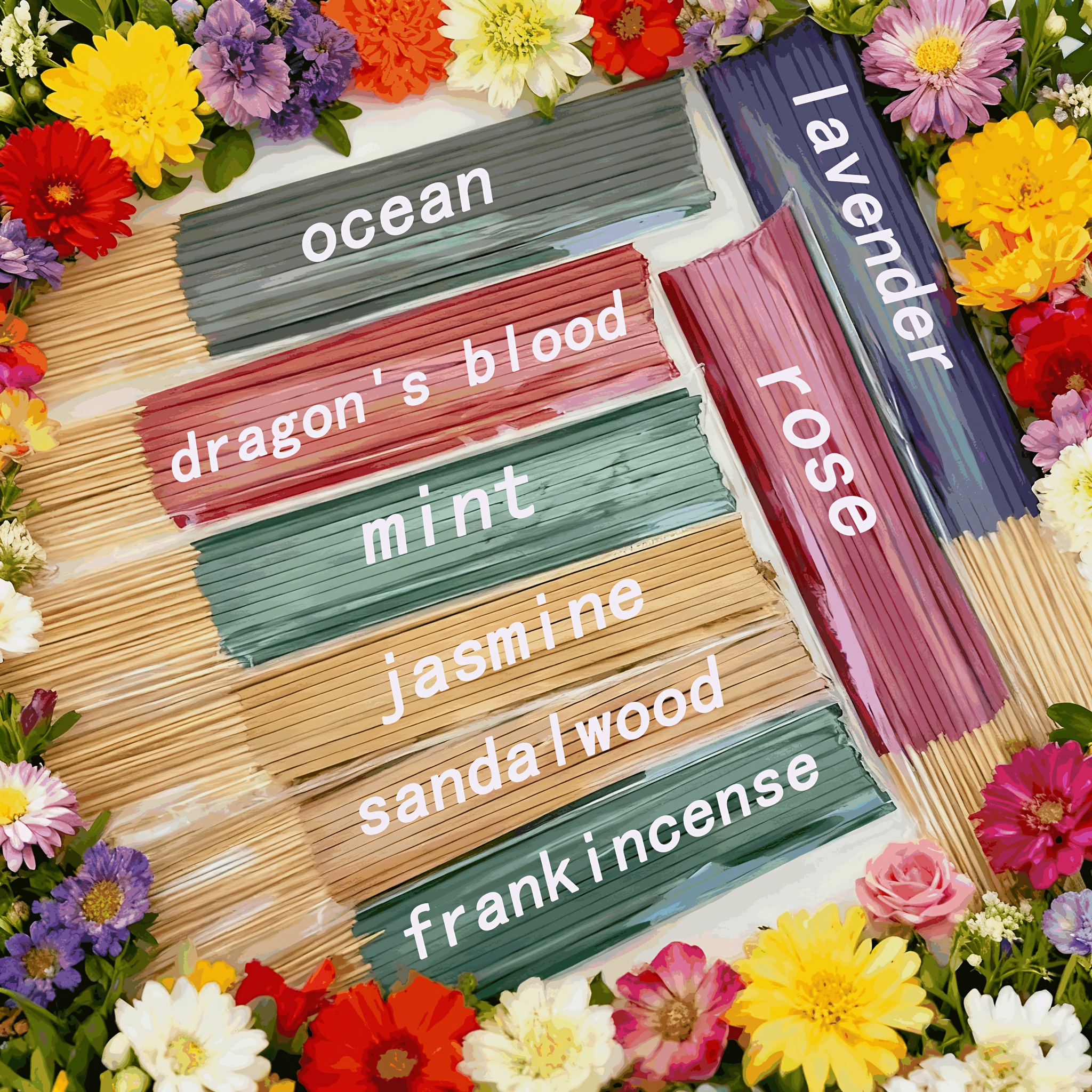 8 Sets of Incense Sticks - 160 – Home Fragrance White Jasmine Bewertung und Preis