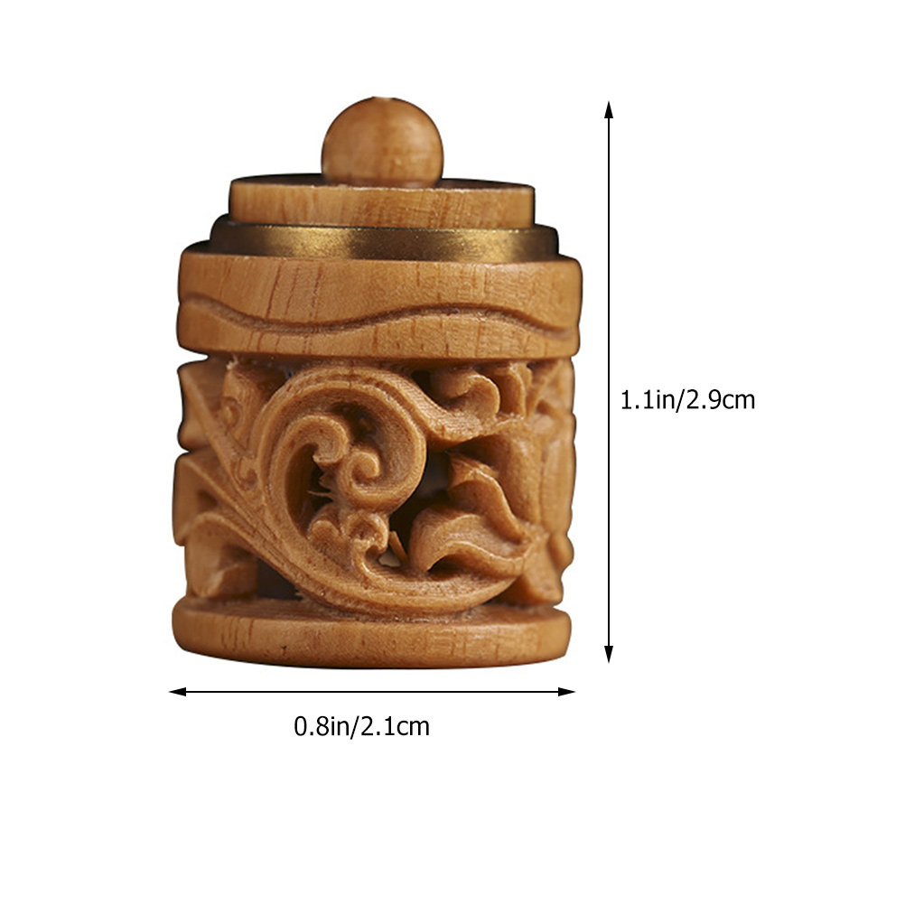 2Pcs Carved Wooden Aroma Beads – Aroma Bead Sachet Bewertung und Preis