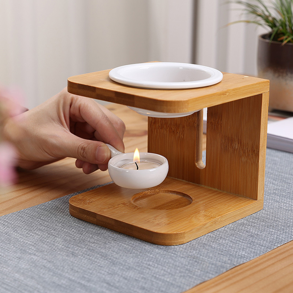 Wooden Essential Oil Burner wi – Wax Melt Burner Bewertung und Preis