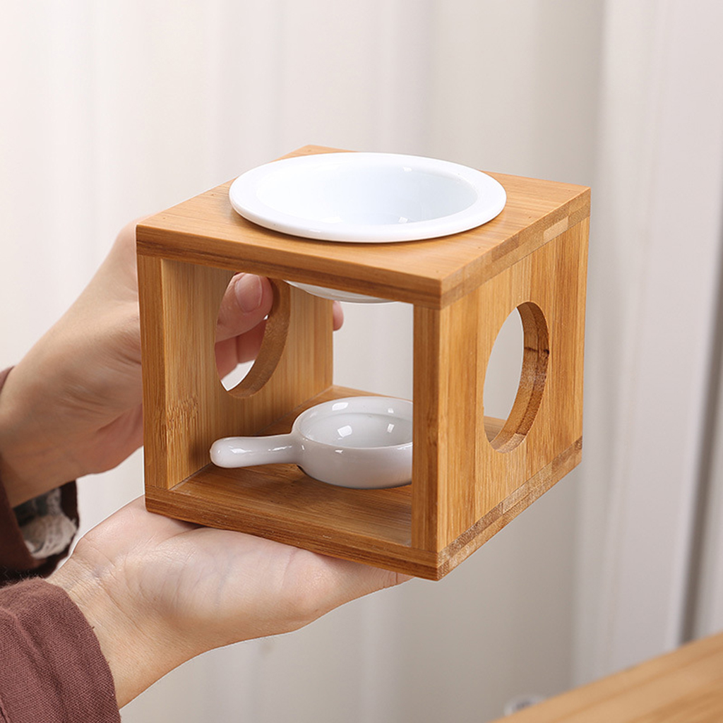 Wooden Essential Oil Burner wi – Wax Melt Burner Bewertung und Preis