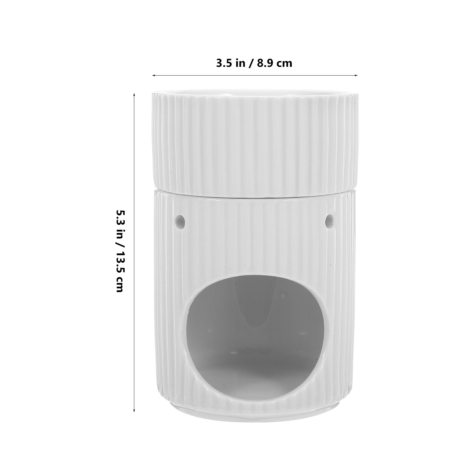 150 Ml Striped Ceramic Essenti – Wax Melt Burner Bewertung und Preis