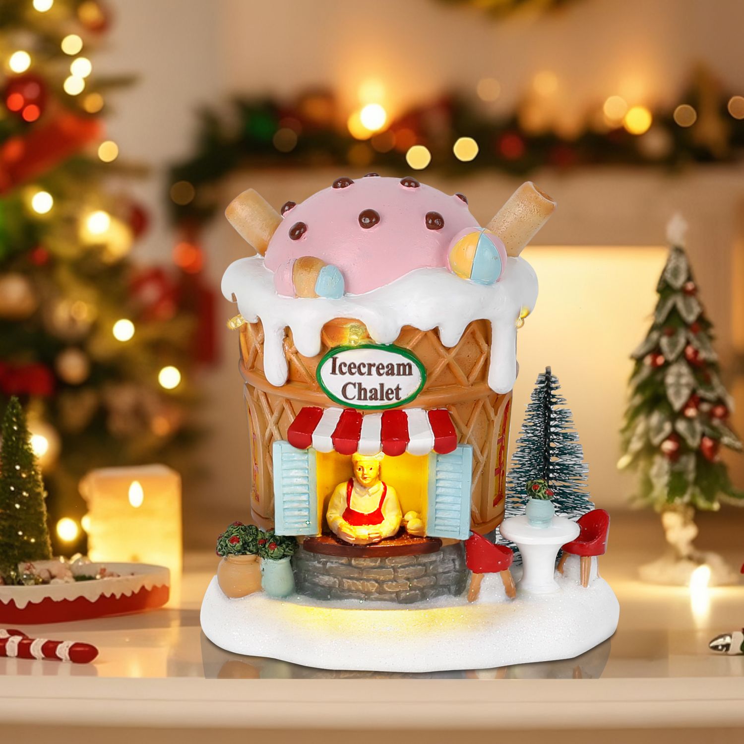 Light up Gingerbread Village H – Home Fragrance Gingerbread Bewertung und Preis