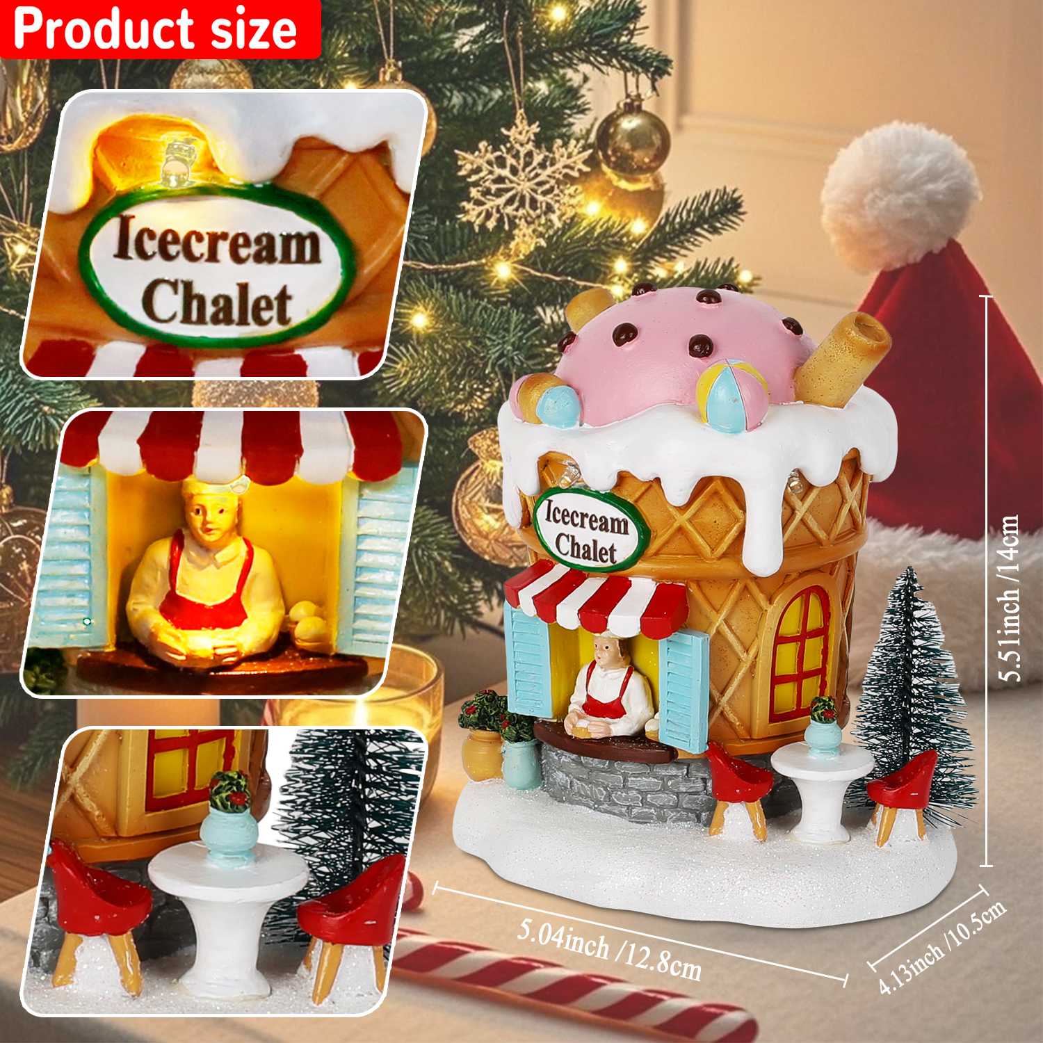 Light up Gingerbread Village H – Home Fragrance Gingerbread Bewertung und Preis