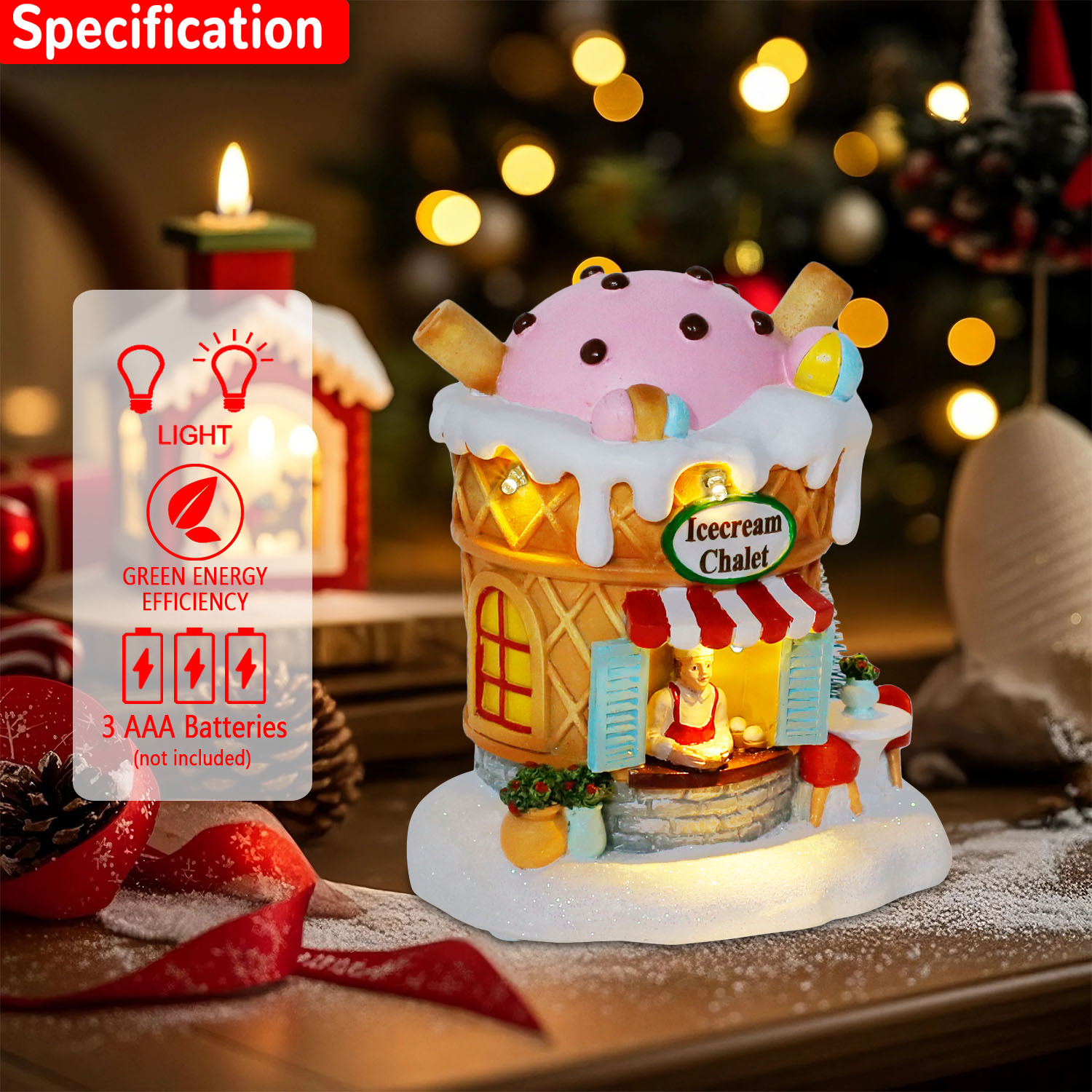 Light up Gingerbread Village H – Home Fragrance Gingerbread Bewertung und Preis
