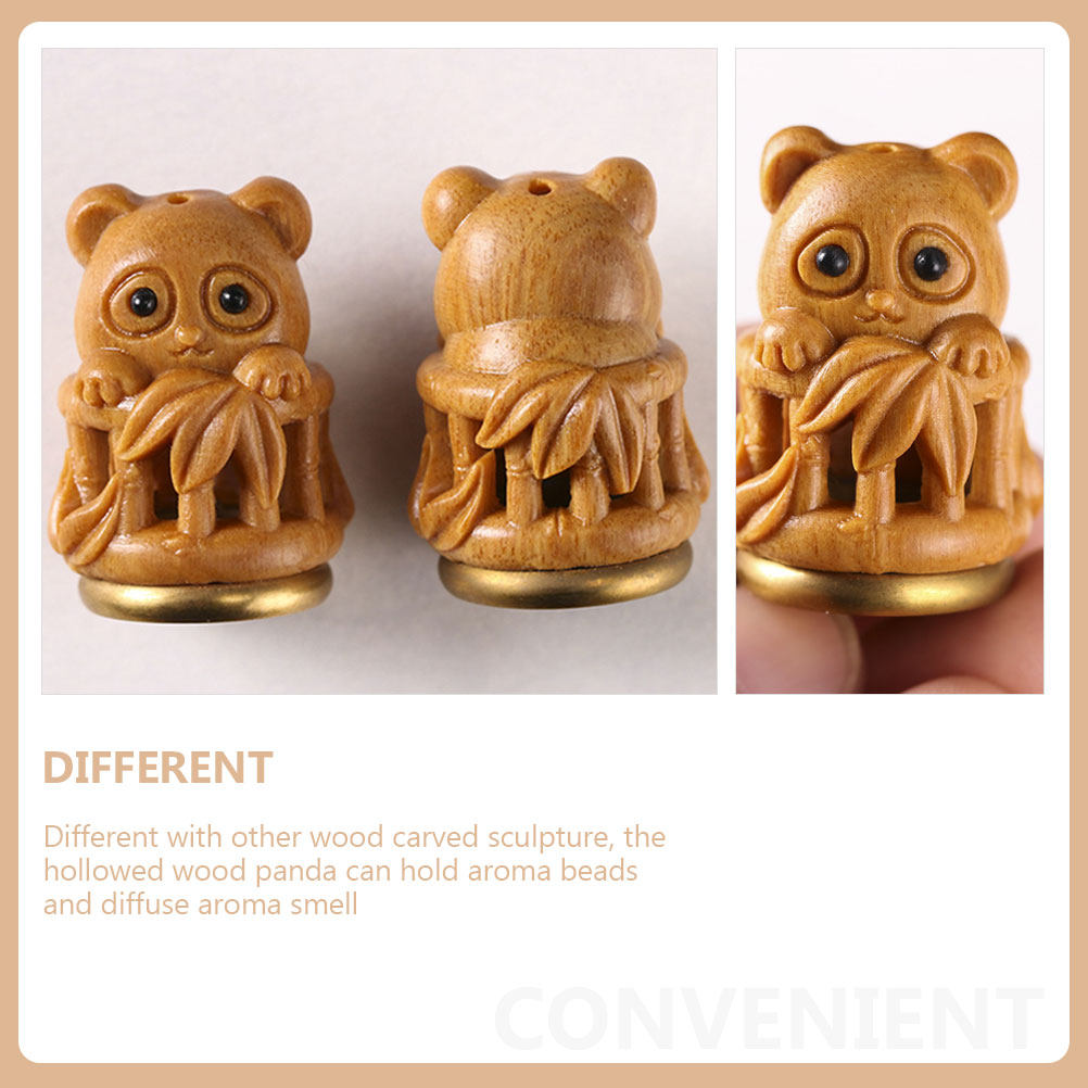 Wood Panda Pendant Hollow Carv – Aroma Bead Sachet Bewertung und Preis