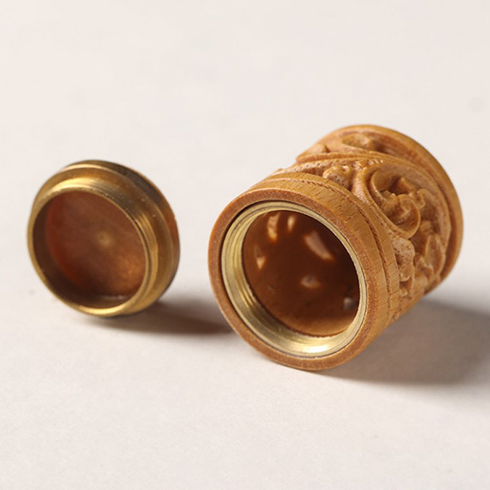 2Pcs Carved Wooden Aroma Beads – Aroma Bead Sachet Bewertung und Preis