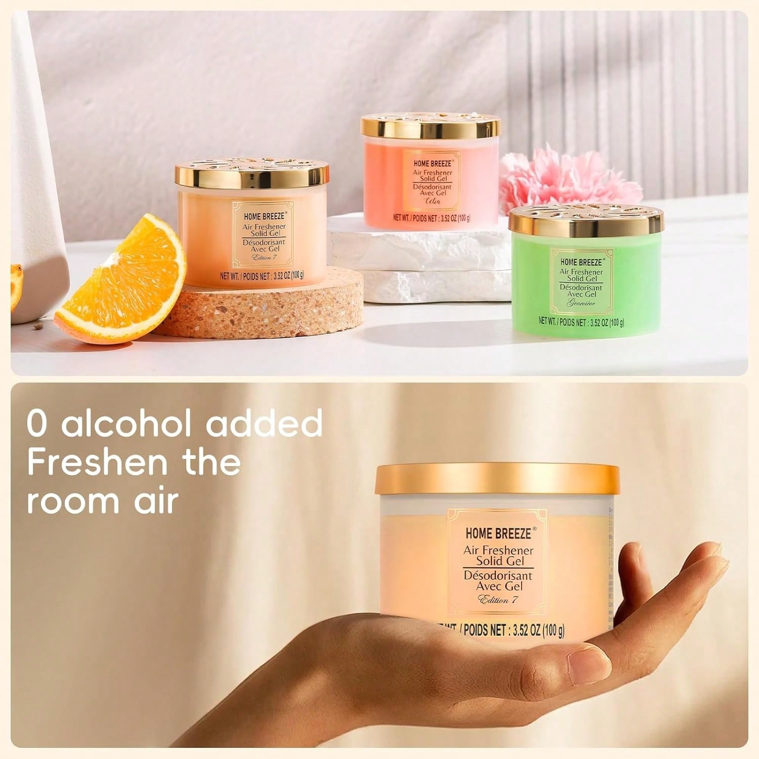 3Pcs Solid Gel Air Freshener 3 – Home Fragrance No 3 Bewertung und Preis