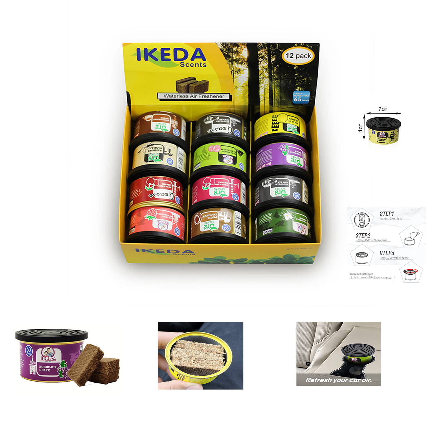 Car Air Fresheners:  Lemon Sce – Home Fragrance That Lasts Long Bewertung und Preis